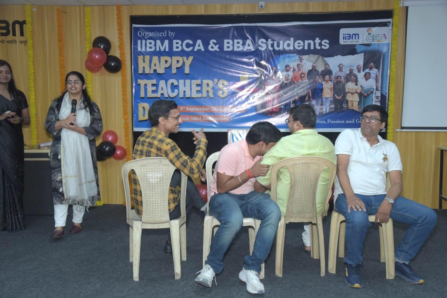 Teacher’s Day Celebration at IIBM – Honouring Educators with Joy and Gratitude